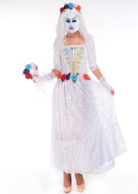 תחפושת כלה זומבית La Novia Muerta Costume L15263