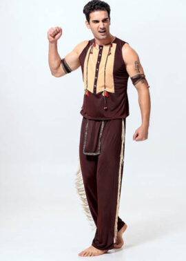 תחפושת גבר אינדיאני L15304