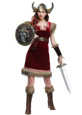 תחפושת ויקינגית ברברית -  N14662