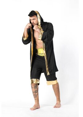 תחפושת מתאגרף אלוף לגבר L1246