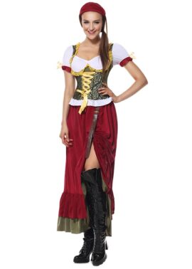 שמלת איכרים מעוצבת - L1179