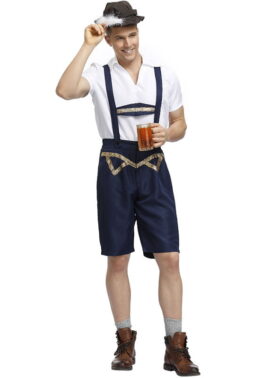 תחפושת מלצר בירה בווארי לגבר